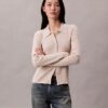 Lurex Merinos Yünü Karışımı Ribana Hırka