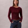Lurex Merinos Yünü Karışımlı Kazak Lurex Merinos Yünü Karışımlı Kazak