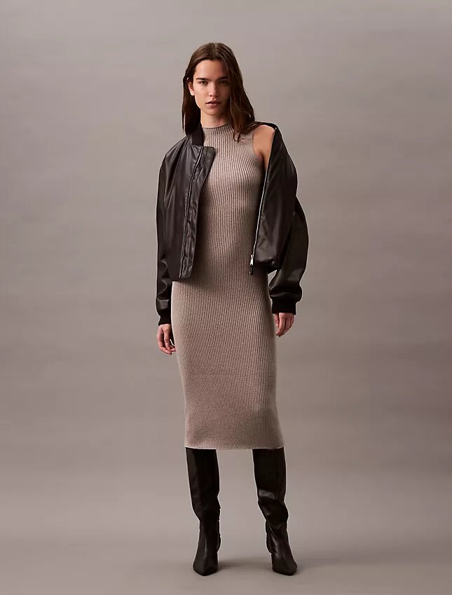 Lurex Midi Elbiseler Lurex Midi Elbiseler