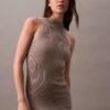 Lurex Midi Elbiseler Lurex Midi Elbiseler
