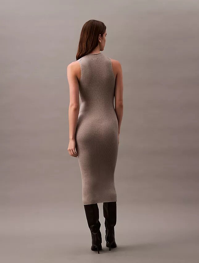 Lurex Midi Elbiseler Lurex Midi Elbiseler