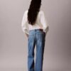 Lyocell Karışımlı Geniş Paça Jean