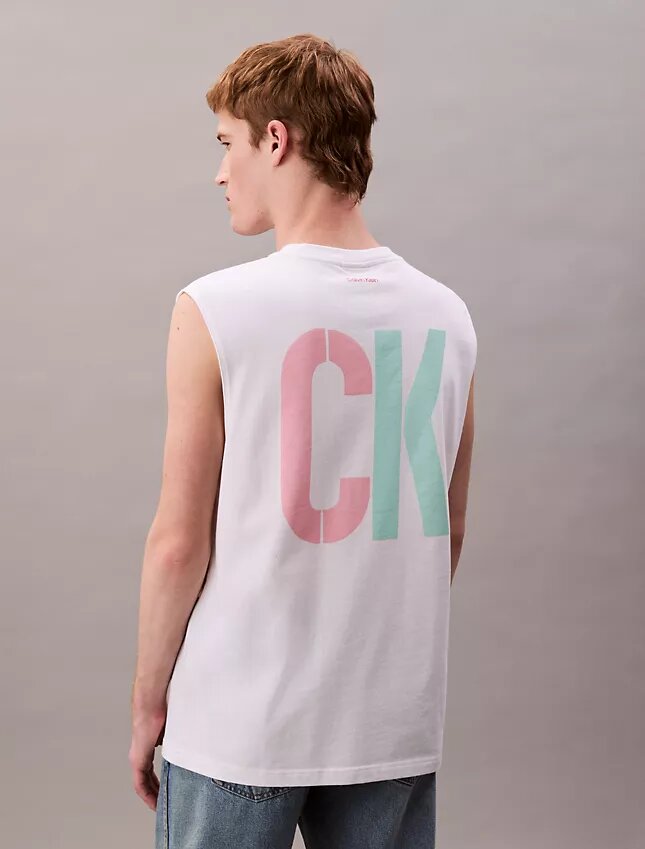 Marc Hundley Pride Viva Love Bol Kesim Tank Top Marc Hundley Pride Viva Love Bol Kesim Tank Top