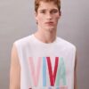 Marc Hundley Pride Viva Love Bol Kesim Tank Top Marc Hundley Pride Viva Love Bol Kesim Tank Top
