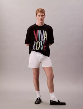 Marc Hundley Pride Viva Love Bol Kesim Tişört