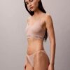 Microfiber Dikişsiz Ribana Hafif Astarlı Bralette