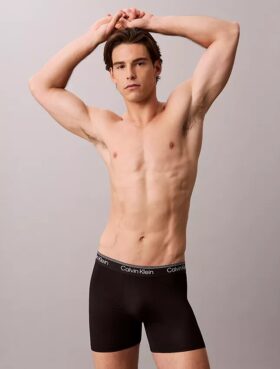 Microfiber Streç 3’lü Paket Bokser Brief