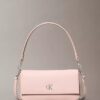 Minimal Monogram Omuz Çantası