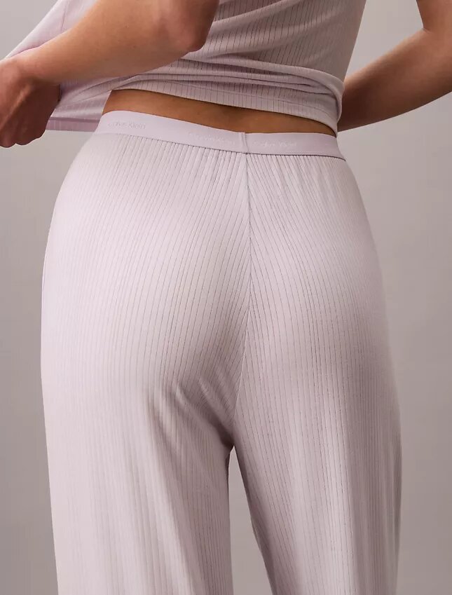 Modal Streç Drop Needle Geniş Paça Pantolonlar Modal Streç Drop Needle Geniş Paça Pantolonlar