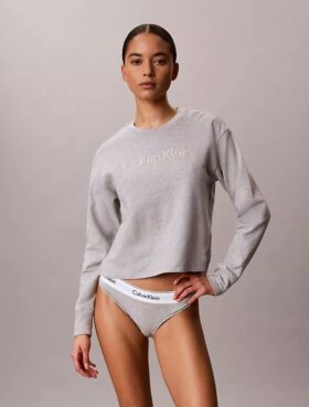 Modern Havlu Kumaş Rahat Sweatshirt