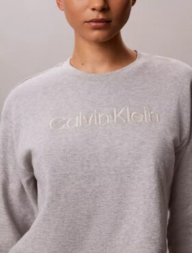 Modern Havlu Kumaş Rahat Sweatshirt