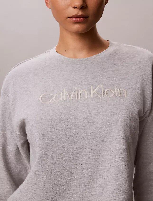 Modern Havlu Kumaş Rahat Sweatshirt Modern Havlu Kumaş Rahat Sweatshirt