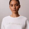 Modern Havlu Kumaş Rahat Sweatshirt Modern Havlu Kumaş Rahat Sweatshirt