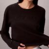 Modern Havlu Kumaş Rahat Sweatshirt Modern Havlu Kumaş Rahat Sweatshirt