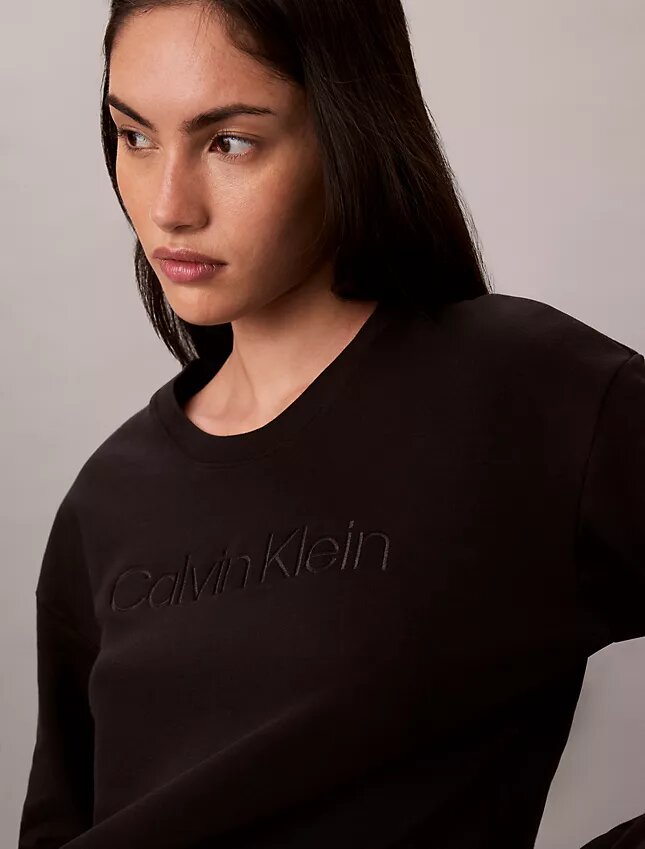 Modern Havlu Kumaş Rahat Sweatshirt Modern Havlu Kumaş Rahat Sweatshirt