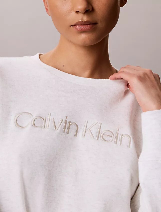 Modern Havlu Kumaş Rahat Sweatshirt Modern Havlu Kumaş Rahat Sweatshirt