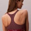 Modern Logo Yüzme Racerback Üçgen Bikini Üstü Modern Logo Yüzme Racerback Üçgen Bikini Üstü