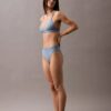 Modern Logolu Üçgen Bikini Üstü Modern Logolu Üçgen Bikini Üstü