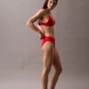 Modern Logolu Üçgen Bikini Üstü Modern Logolu Üçgen Bikini Üstü