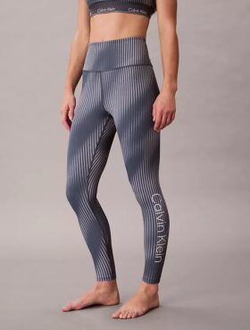 Modern Spor Desenli Yüksek Bel 7/8 Tayt Modern Spor Desenli Yüksek Bel 7/8 Tayt