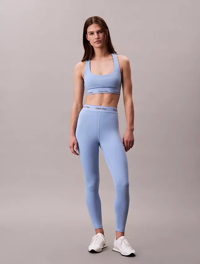Modern Spor Yüksek Bel Logo Bel Bandı 7/8 Tayt Modern Spor Yüksek Bel Logo Bel Bandı 7/8 Tayt