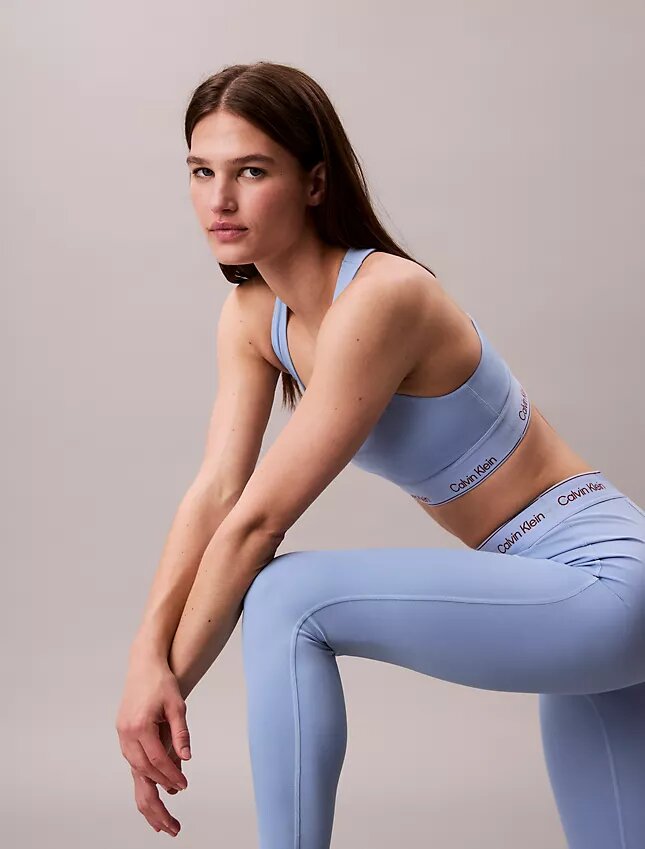 Modern Spor Yüksek Bel Logo Bel Bandı 7/8 Tayt Modern Spor Yüksek Bel Logo Bel Bandı 7/8 Tayt