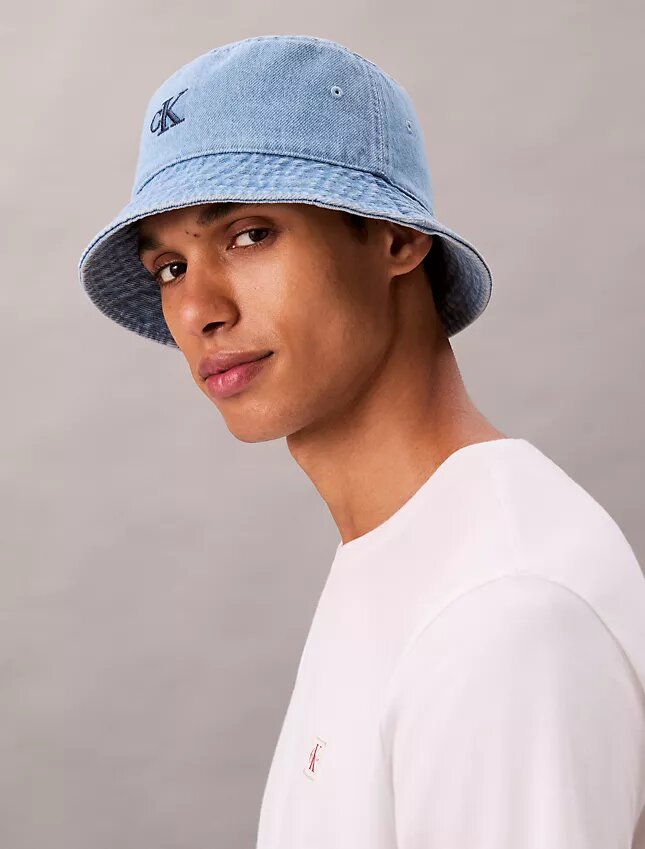 Monogram Denim Kova Şapka Monogram Denim Kova Şapka