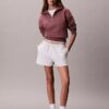 Monogram Fleece Çeyrek Fermuarlı Sweatshirt Monogram Fleece Çeyrek Fermuarlı Sweatshirt