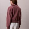Monogram Fleece Çeyrek Fermuarlı Sweatshirt Monogram Fleece Çeyrek Fermuarlı Sweatshirt