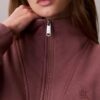 Monogram Fleece Çeyrek Fermuarlı Sweatshirt Monogram Fleece Çeyrek Fermuarlı Sweatshirt