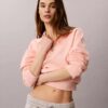 Monogram Fleece Çeyrek Fermuarlı Sweatshirt Monogram Fleece Çeyrek Fermuarlı Sweatshirt