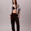 Monogram Fleece Kargo Jogger Pantolon