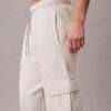 Monogram Fleece Kargo Jogger Pantolon