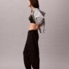 Monogram Fleece Kargo Jogger Pantolon