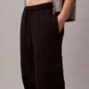 Monogram Fleece Kargo Jogger Pantolon