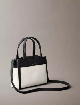 Monogram Kanvas Mini Tote Çapraz Askılı Çanta