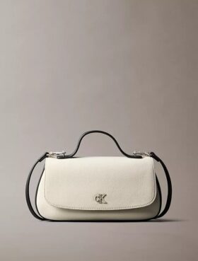 Monogram Kanvas Saplı Omuz Çantası