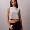 Monogram Kısa Kaslı Tank Top Monogram Kısa Kaslı Tank Top