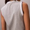 Monogram Kısa Kaslı Tank Top Monogram Kısa Kaslı Tank Top