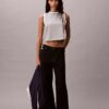 Monogram Kısa Kaslı Tank Top Monogram Kısa Kaslı Tank Top