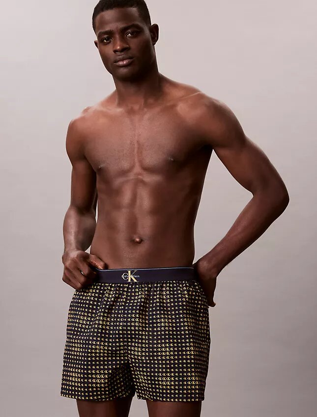 Monogram Logolu Dar Kesim Boxer Monogram Logolu Dar Kesim Boxer