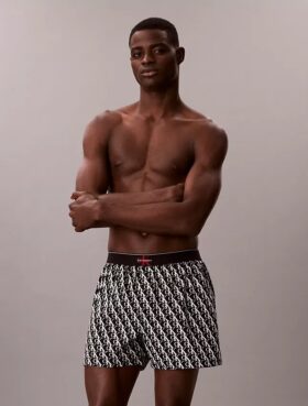 Monogram Logolu Dar Kesim Boxer