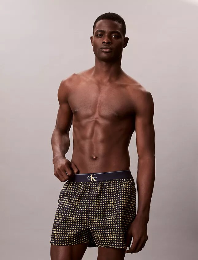 Monogram Logolu Dar Kesim Boxer Monogram Logolu Dar Kesim Boxer