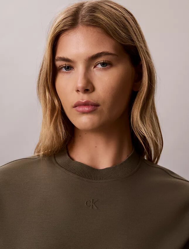 Monogram Mini Sweatshirt Elbise Monogram Mini Sweatshirt Elbise