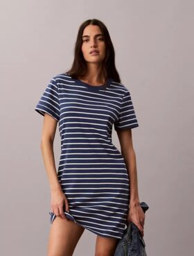 Monogram Mini T-Shirt Elbise