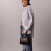 Monogram Mini Tote Çapraz Askılı Çanta