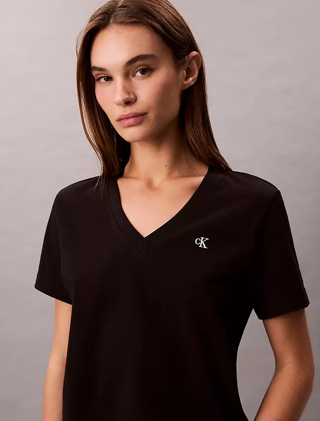 Monogram V Yaka Tişört Monogram V Yaka Tişört