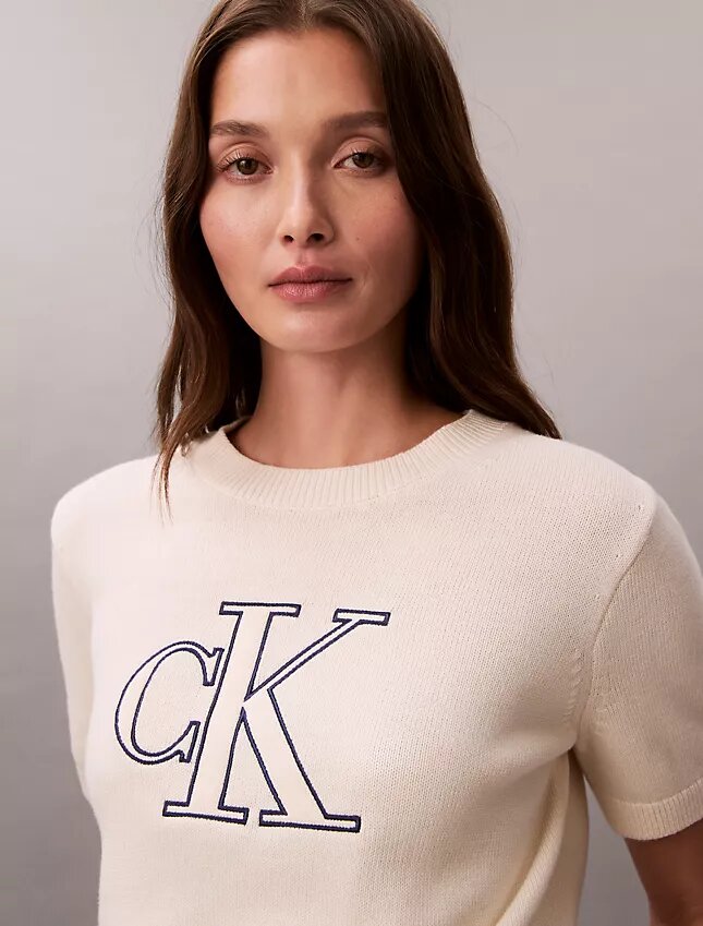 Monogramlı Kısa Kazak Monogramlı Kısa Kazak