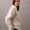 Monogramlı Kısa Kesim Polar Sweatshirt Monogramlı Kısa Kesim Polar Sweatshirt