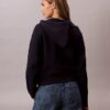 Monogramlı Polar Fermuarlı Kapüşonlu Sweatshirt Monogramlı Polar Fermuarlı Kapüşonlu Sweatshirt